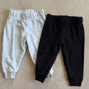 NWOT Garanimals Cozy Black and Gray Sweatpants